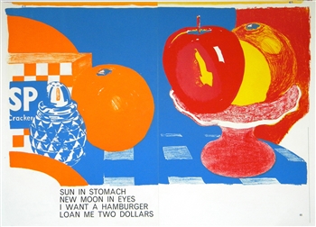 Tom Wesselmann original lithograph