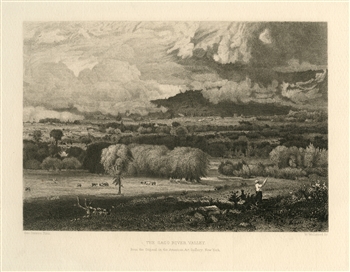 George Inness Etching 