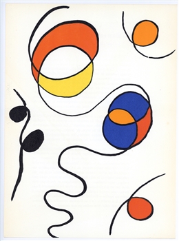 Alexander Calder – Original Lithograph Print online 1968